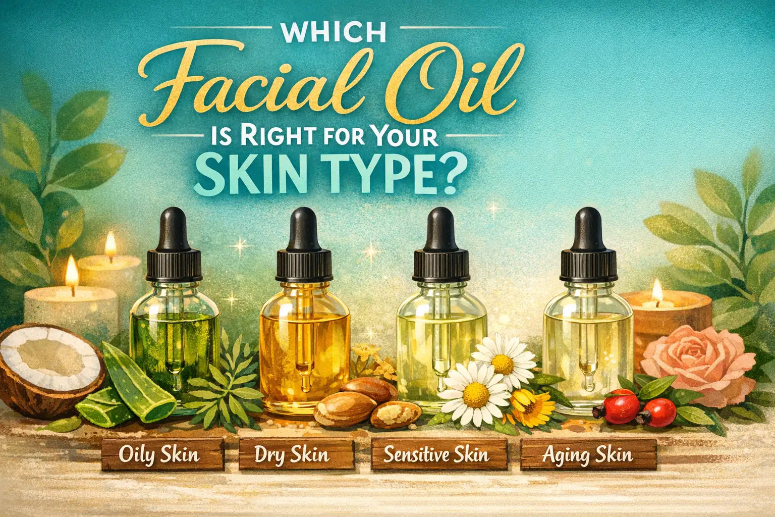 Which Facial Oil Is Right for Your Skin Type?