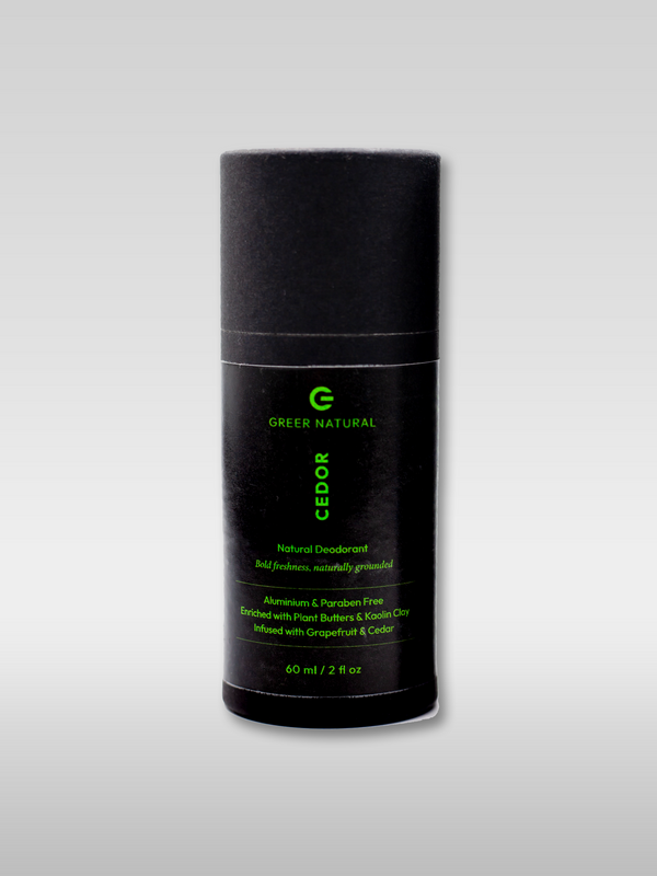 Cedor – Natural Deodorant (Grapefruit & Cedarwood)