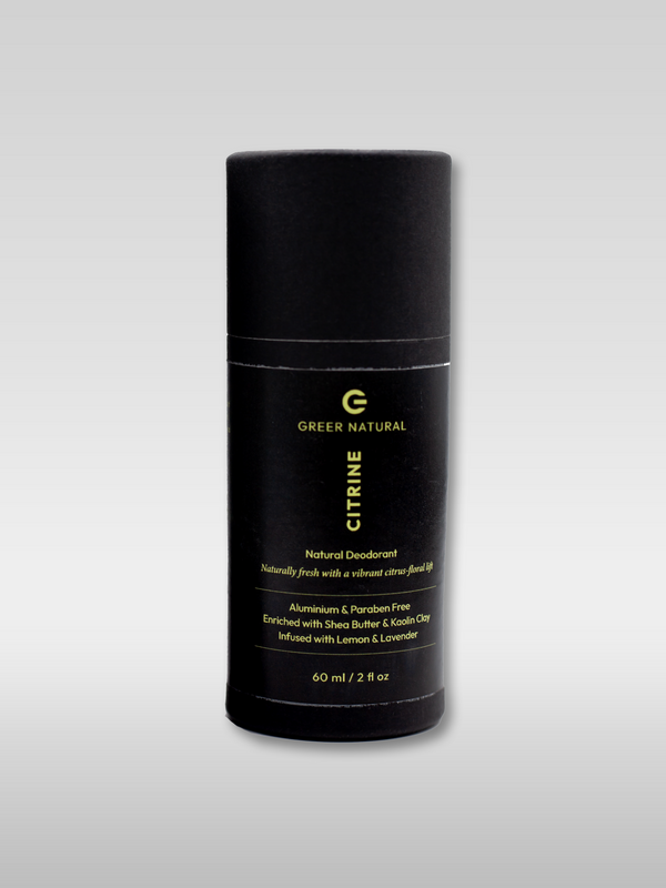 Citrine – Natural Deodorant (Lemon & Lavender)
